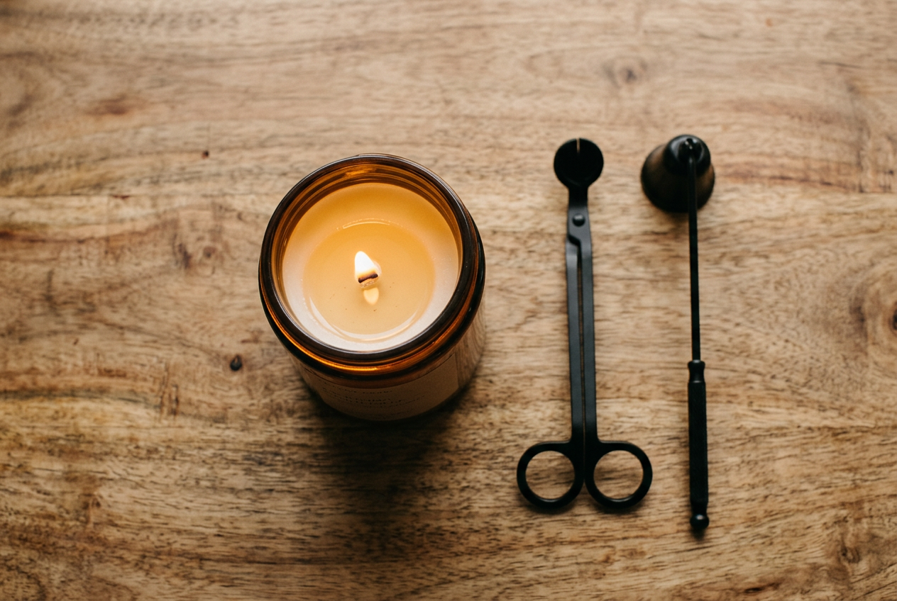 Candle Care 101: Tips for a Longer, Cleaner Burn