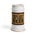 This Ain't My First Beer Old West Saloon Stein Mug - 22oz Ceramic Beer Mug