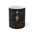 Celestial Midnight Ritual – Aesthetic Ceramic Mug