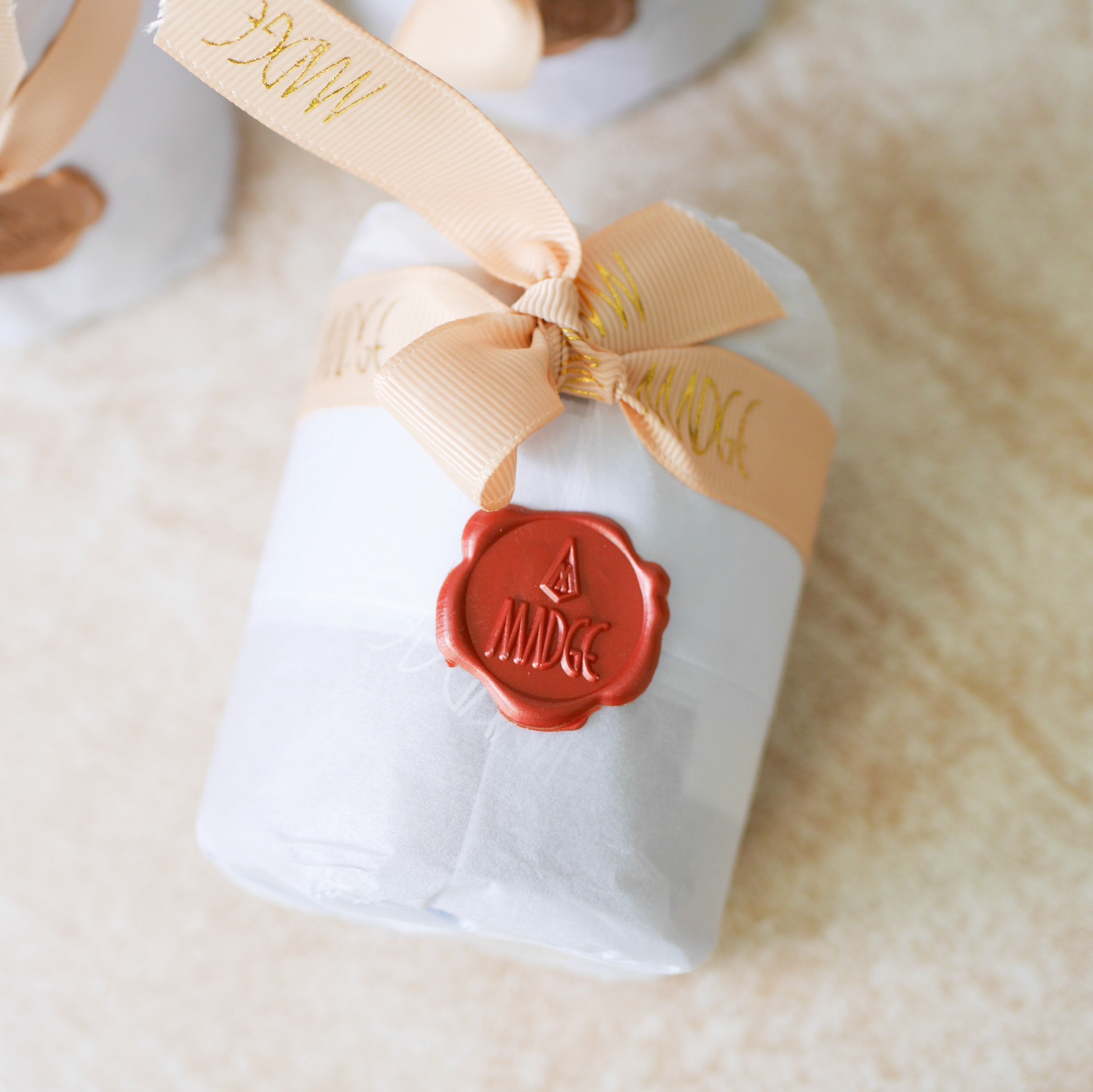 Cherry Blossom Soy Candle with Dried Flowers