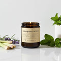 Lemongrass Elixir Beeswax Candle: Essential Oil Scented, Non-toxic, All Natural